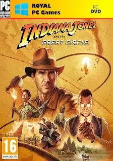 Sampul INDIANA JONES AND THE GREAT CIRCLE